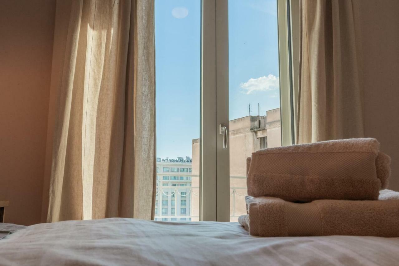 100M2 Luxury Apartment In The Heart Of Athens - Living Stone Emerald Екстер'єр фото