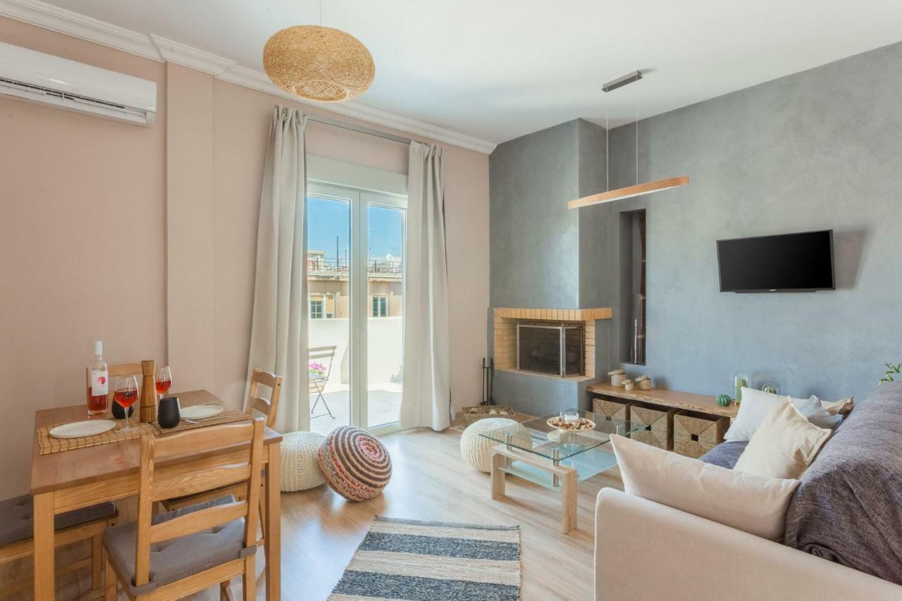 100M2 Luxury Apartment In The Heart Of Athens - Living Stone Emerald Екстер'єр фото